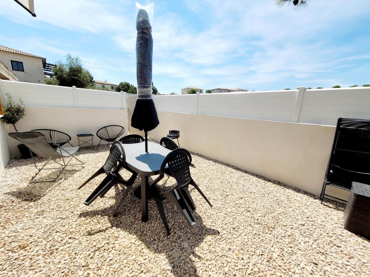Logement Independant "Les Coquelicots", Terrasse Proche Des Plages Et Montpellier จูวินญัค ภายนอก รูปภาพ